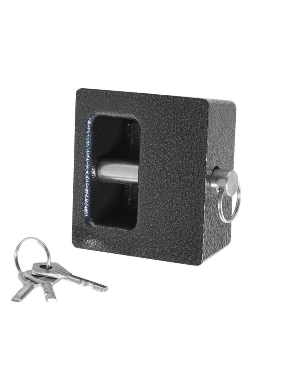 Замок навесной Абсолют, ВС 2-10А, БП-00014051, дисковый, серый, 90 мм, 3 ключа