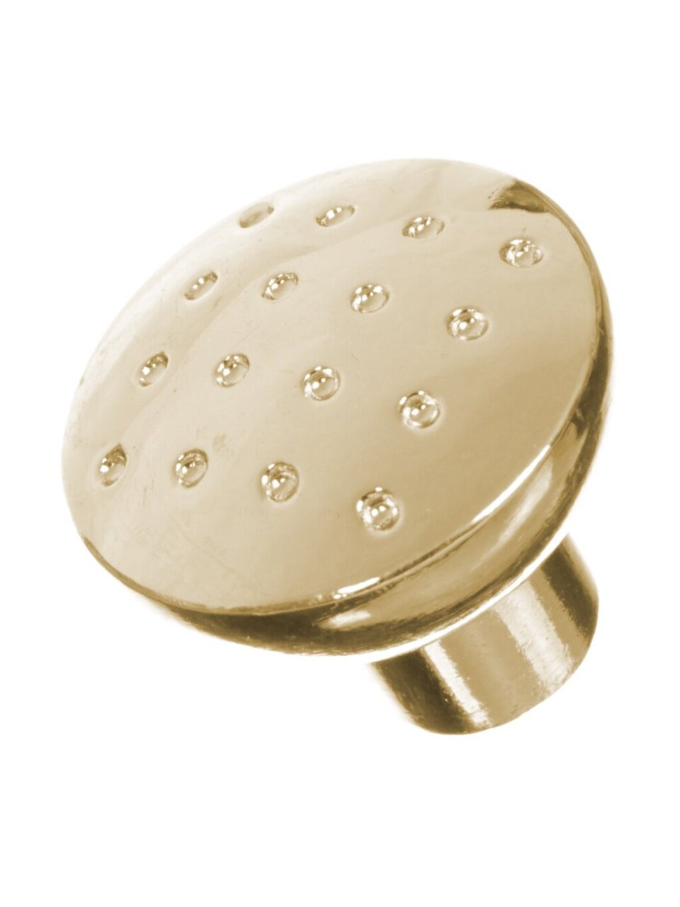 Ручка-кнопка мебельная Trodos, 14.105.01, золото, 303021