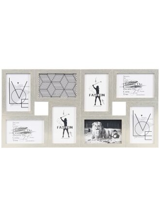 Фоторамка-коллаж на 8 фото, 30х59 см, фото 10х15 см, МДФ, Y4-6747