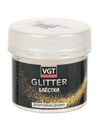 Блестки VGT, Glitter, акриловая, декоративная, глянцевая, хамелеон, 0.05 кг