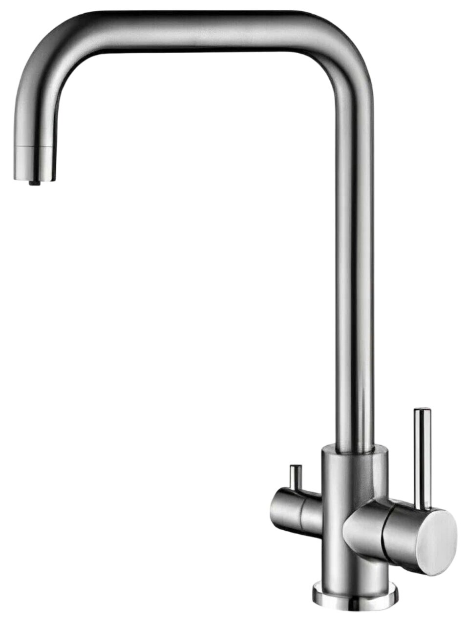 Смеситель для кухни, G.lauf, с картриджем, с подключением к фильтру, нержавеющая сталь, ZAP18-B090