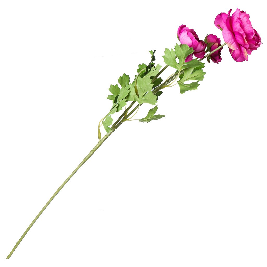 Цветок искусственный декоративный Пион, 61 см, фуксия, Y4-7957 бусина шамбала монпасье фуксия