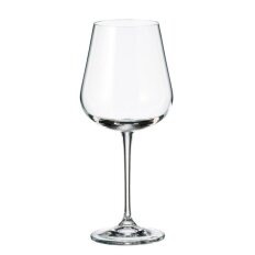 Бокал для вина, 540 мл, стекло, 6 шт, Bohemia, Amundsen/Ardea, 91L/1SF57/540-664