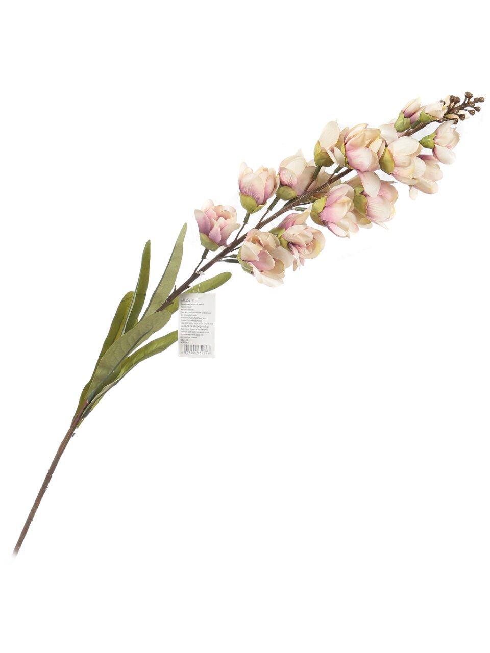 Цветок искусственный Матиолла, декоративный, 94 см, 25-219