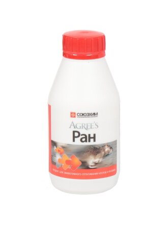 Родентицид Ран, Agree's, от кротов и полевок, 250 мл