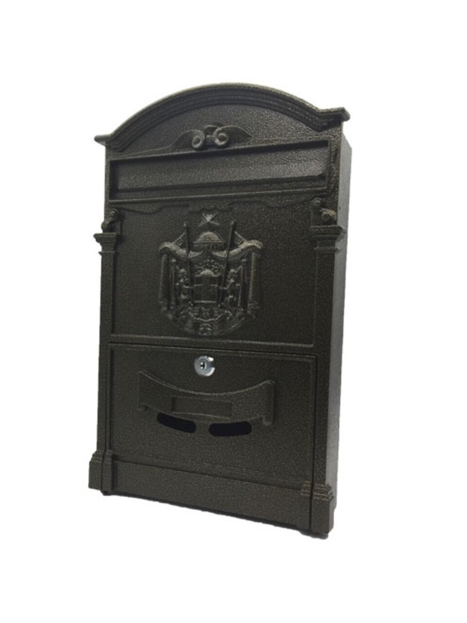 Ящик почтовый с замком, Olimp, MB-01, 07-001.017, антик бронза