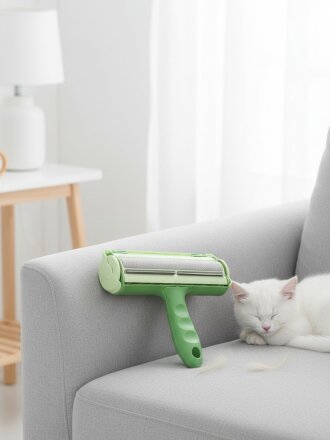 Щетка для очистки мебели от шерсти животных, 18.5Х7.5Х19.5 см, Y4-11398