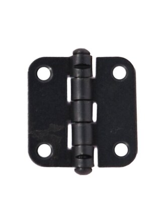 Петля накладная для деревянных дверей, БелТИЗ, 40х44 мм, универсальная, ПН5-40, черная