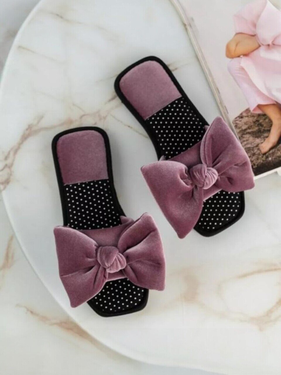 Тапки для женщин, пыльная роза, р. 39, ТВК