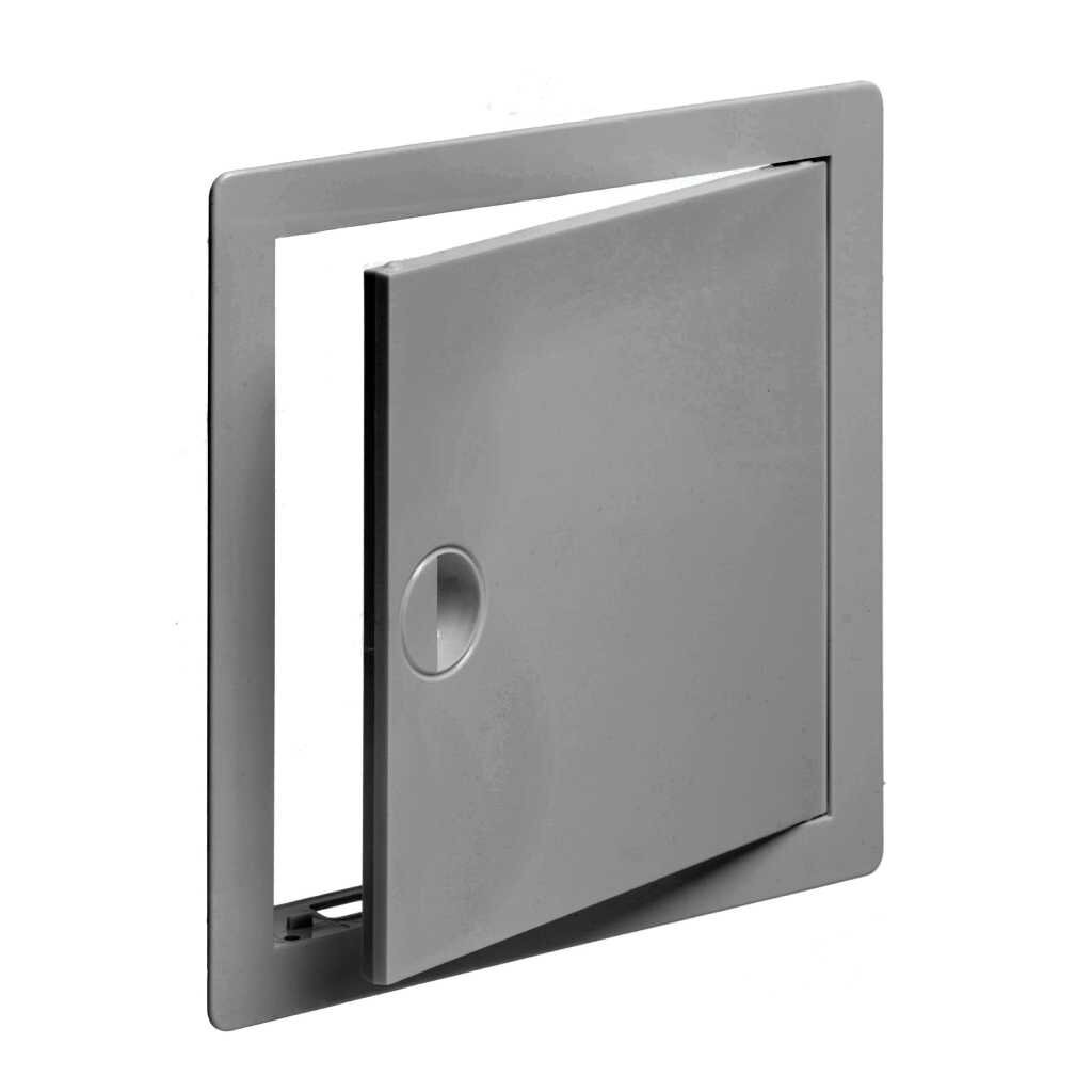 Люк-дверца ревизионная пластик, 200х250 мм, серый, Viento ерш для туалета напольный пластик серый pp0322fa toh
