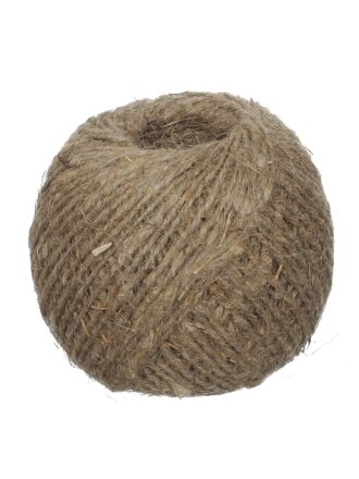 Шпагат льнопеньковый, 1250 текс, двухниточный, 100 м