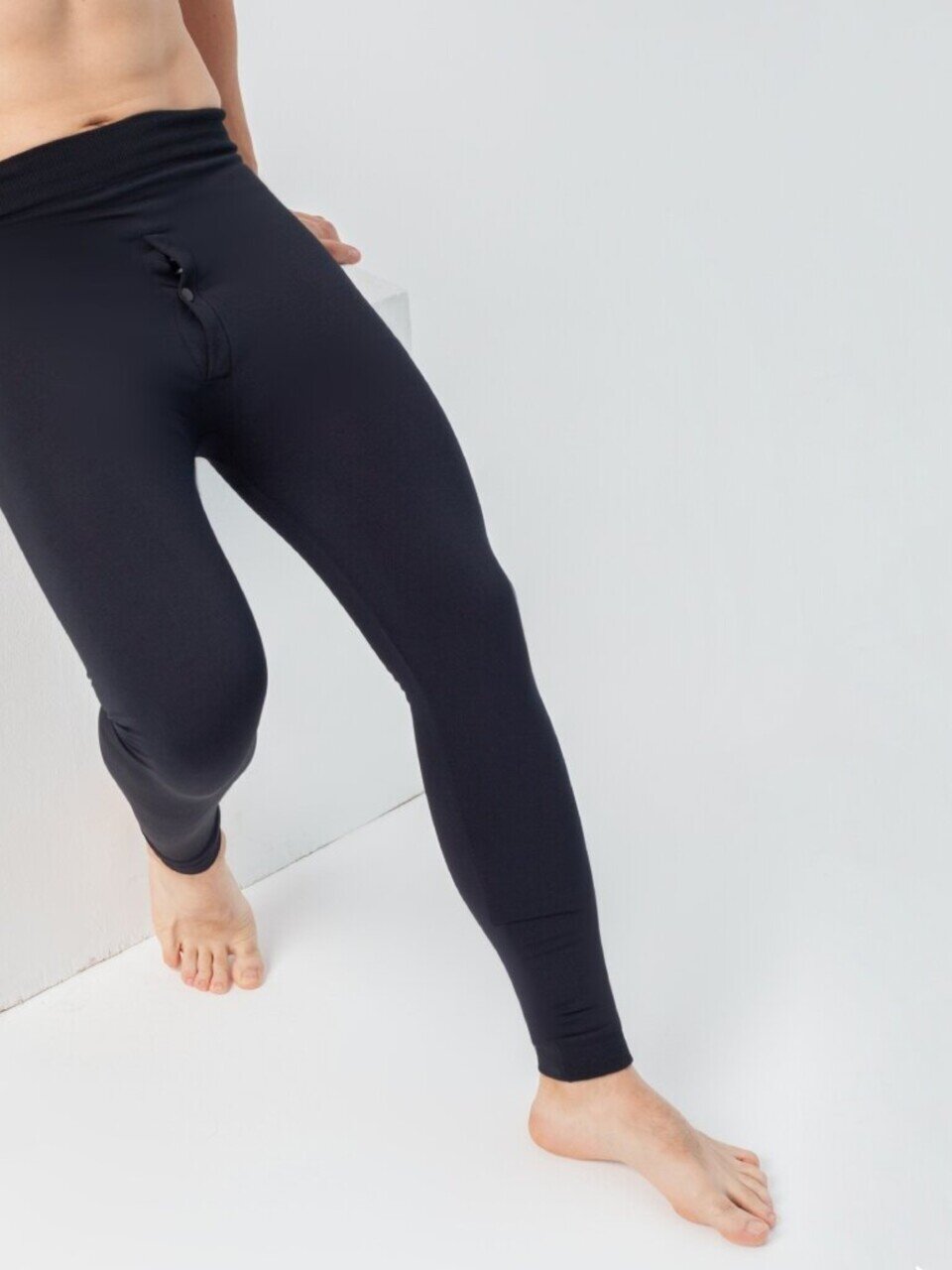 Кальсоны мужские Oemen, M-510, с термоэффектом, черные, р 52-54