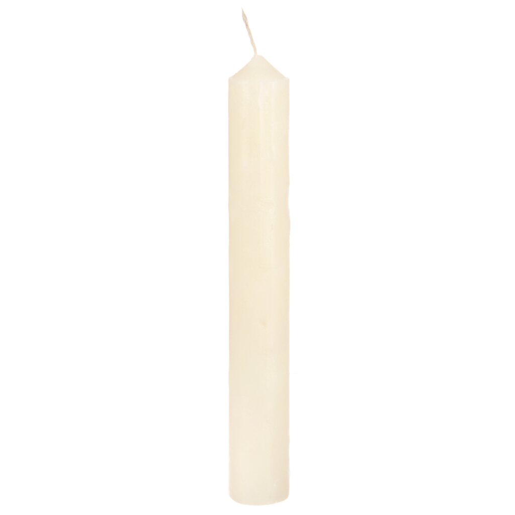 Свеча хозяйственная, 70 г свеча интерьерная столбик белая 6х9 см