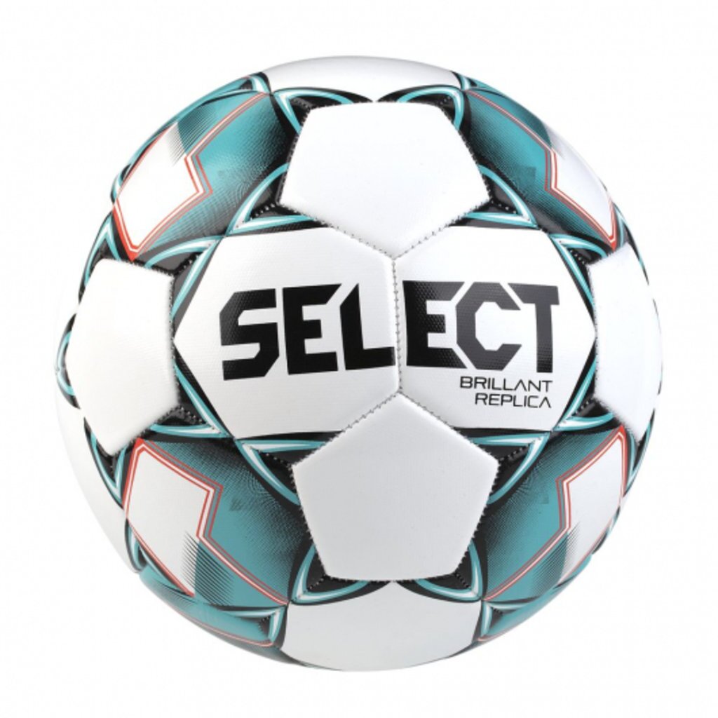 Мяч футбольный SELECT BRILLANT Replica,811608-102 бел/гол/крас,р-р5,м/ш,32п,окруж 68-70, 00-00007574
