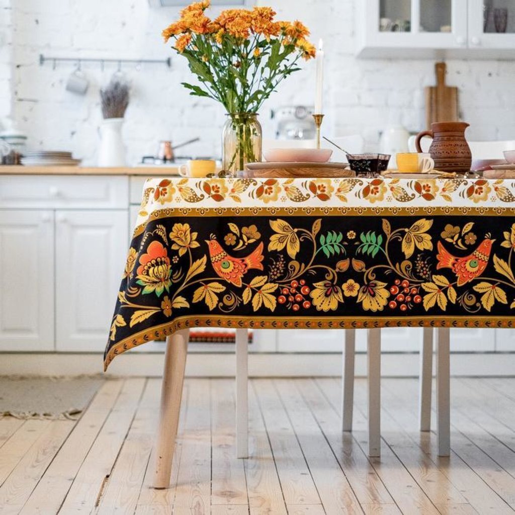 Скатерть «Этель» Russian style 220х147 см, 100% хл, саржа 190 г/м2, 5423040