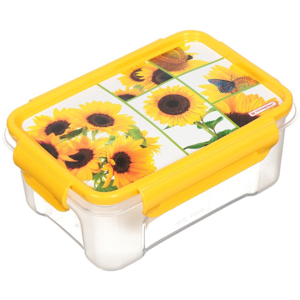 Конт д/СВЧ 0,75л Подсолнухи С76126