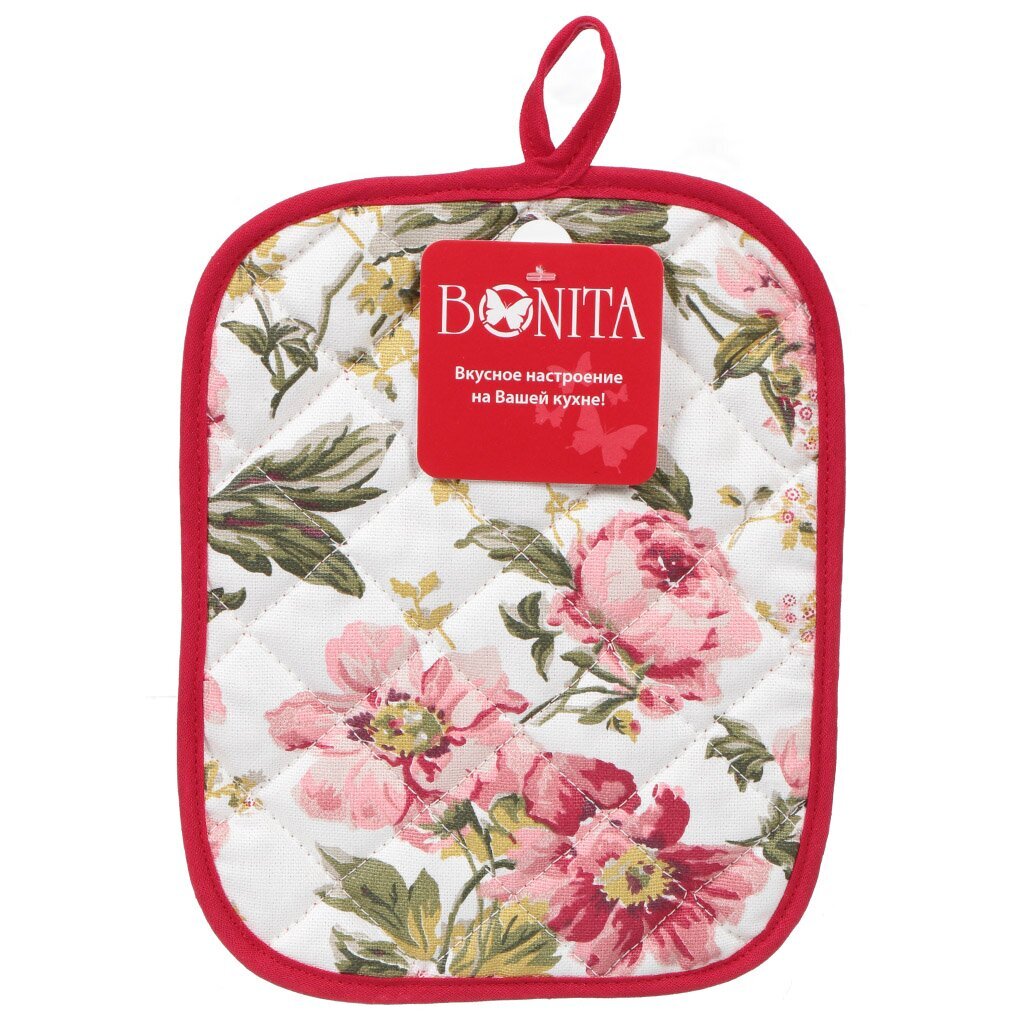 т Прихватка Bonita 18*23 Английская коллекция, красная