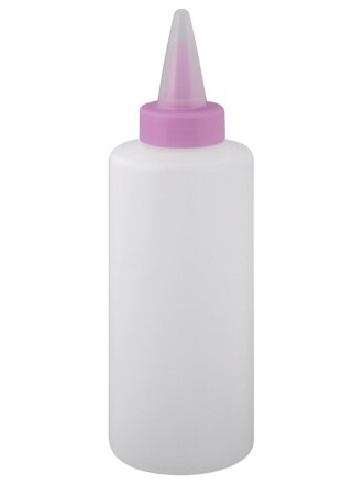 Декоратор-бутыль для крема, полипропилен, 22.5x7x7 см, 550 л, в ассортименте, Мультидом, AN80-238