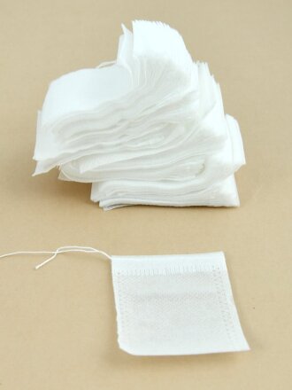 Фильтры для заваривания чая нетканный материал, 100 шт, 5.5х7 см, Мультидом, VL11-128