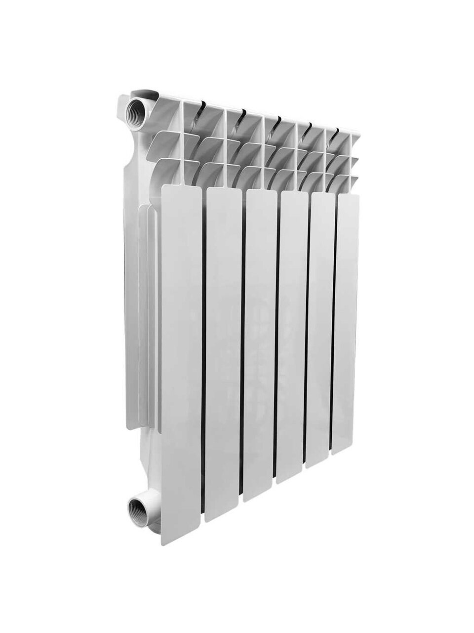 Радиатор алюминий, 500х80 мм, Valfex, Base, 6 секций, CO-BB500E/6 L