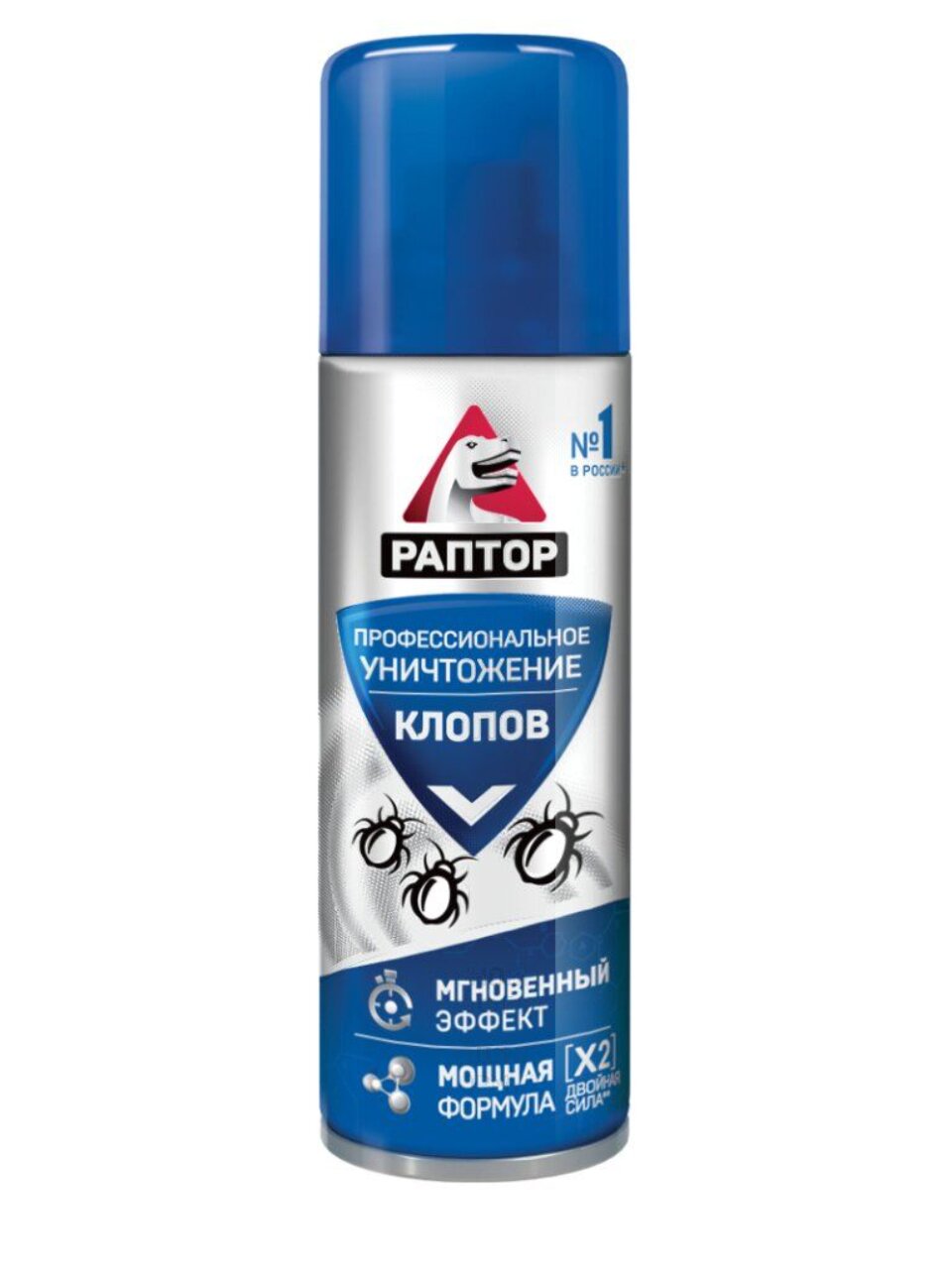 Инсектицид от клопов, аэрозоль, 225 мл, Раптор