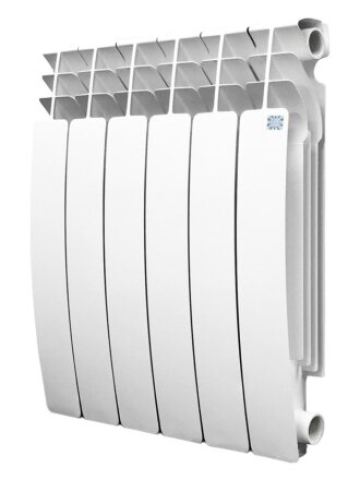 Радиатор алюминий, 500х100 мм, STI, Grand, 6 секций