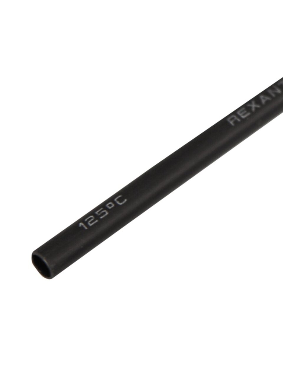 Термоусадочная трубка 3.0/1.0 мм, 10 шт, СТТК (3:1), черная по 1 м, Rexant, 26-0003