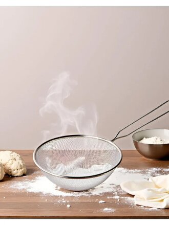 Сито нержавеющая сталь, 14 см, сталь, Y4-6180