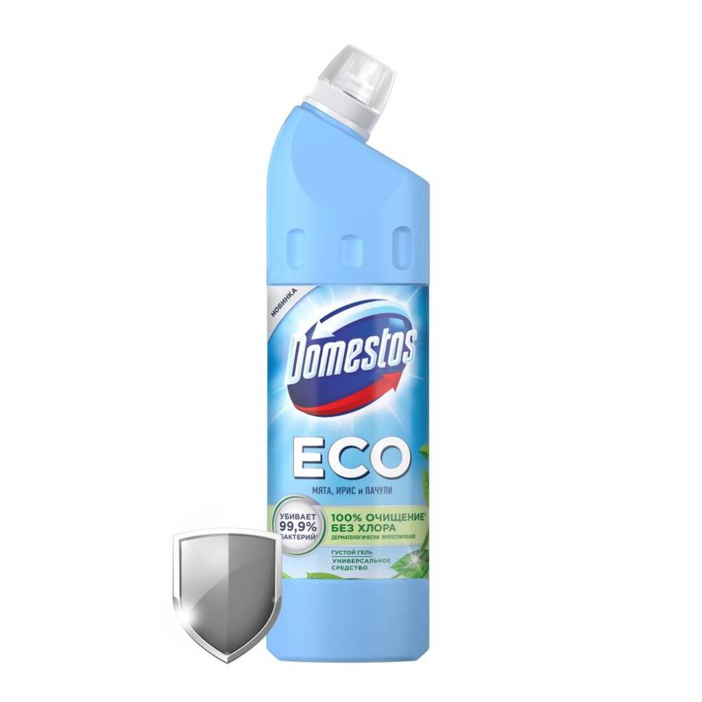 Чистящее средство универсальное, Domestos, ECO Свежесть моря, гель, 750 мл