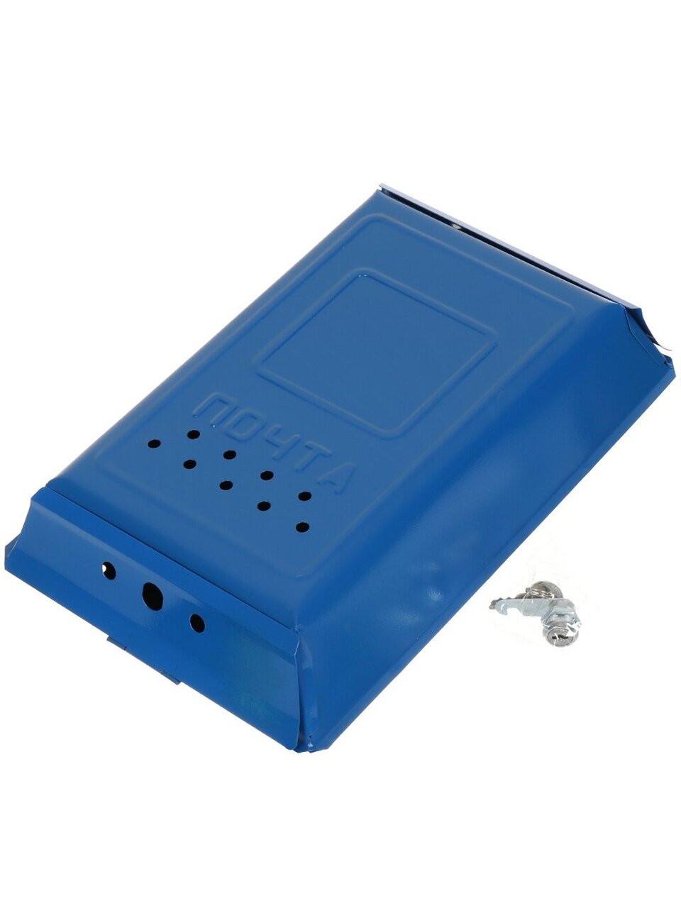 Ящик почтовый 00-00001134, синий, с китайским замком