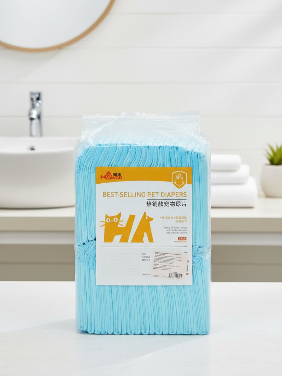 Пеленки для домашних животных впитывающие, 40 шт, 60х60 см, Y4-11420