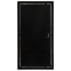 Люк-дверца ревизионная пластик, 150х300 мм, черный, Viento