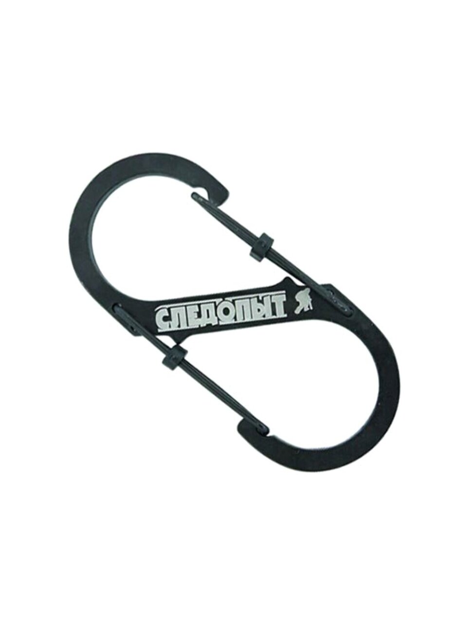 Карабин спортивный, двойной, 90 мм, Следопыт, PF-SH-16