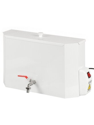 Бачок металл, с водонагревателем, 20 л, белый
