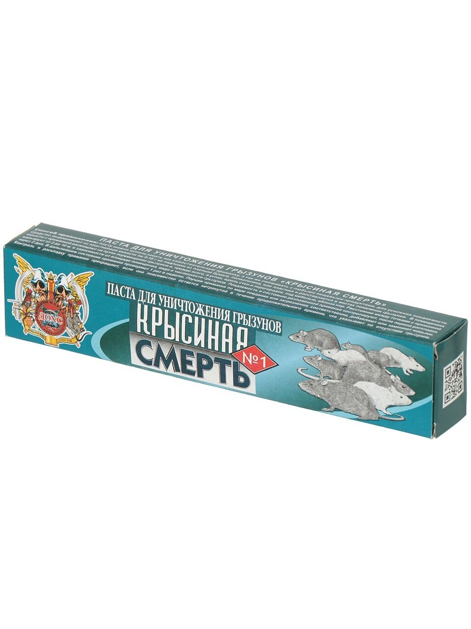 Родентицид Крысиная смерть, от грызунов, паста, 30 г