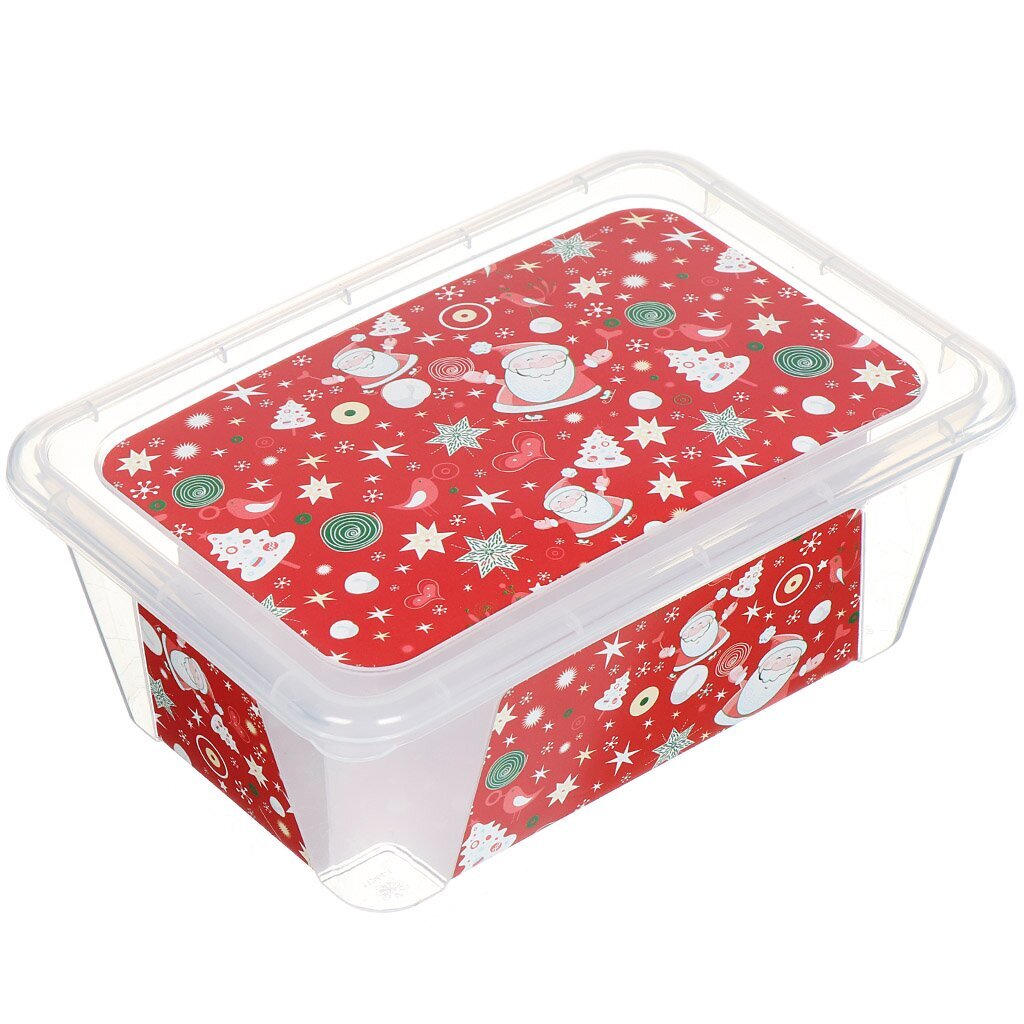 Конт д/СВЧ и заморозки 0,9л Кристмас С77251