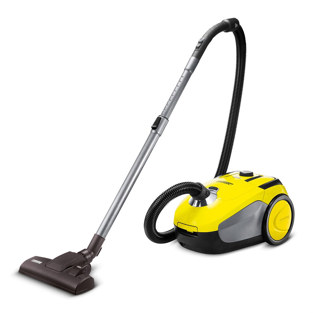 Пылесос Karcher, VC 2, 700 Вт, с мешком, 2.8 л, сухая уборка, НЕРА фильтр