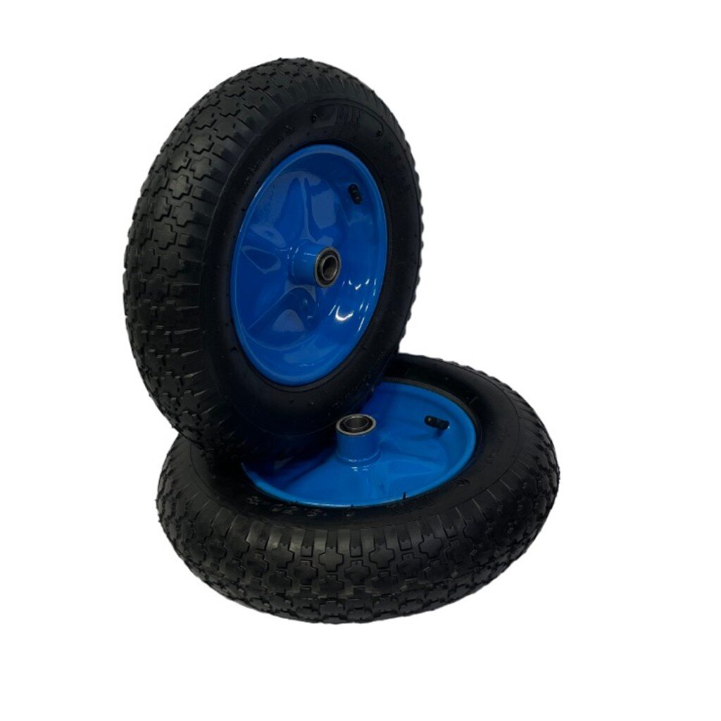 Колесо для тачки 3.50-8, втулка D20 мм, пневматическое, Mawipro, PR2520