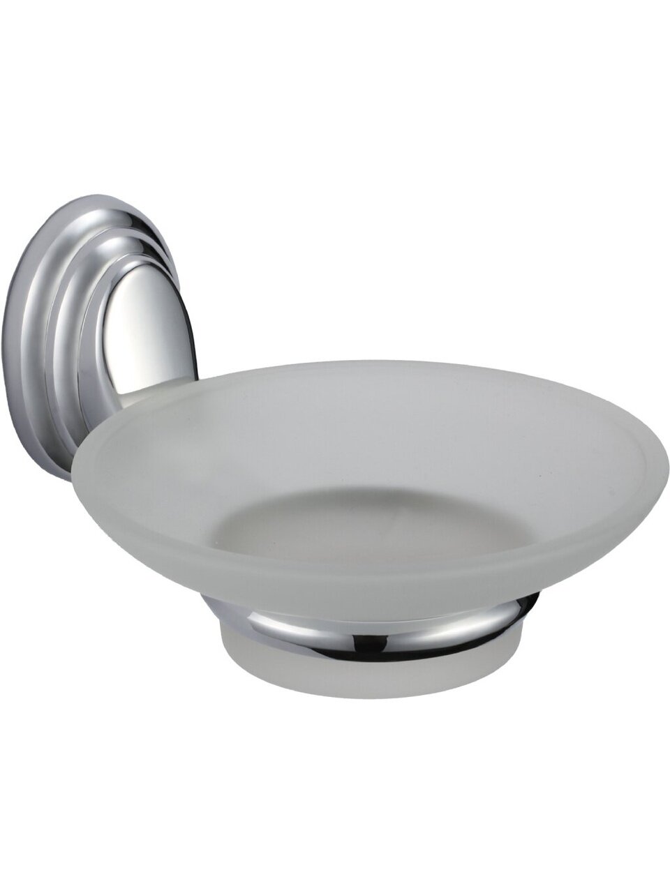 Мыльница настенная, Solinne, Classic, стекло, металл, 2541.101