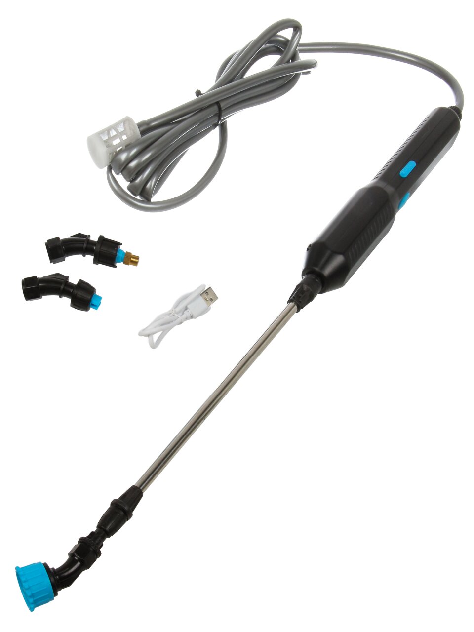 Опрыскиватель садовый аккумуляторный, Инструм-Агро, 2 А.ч, 3.7 В, телескопическая штанга, Удочка, 011447