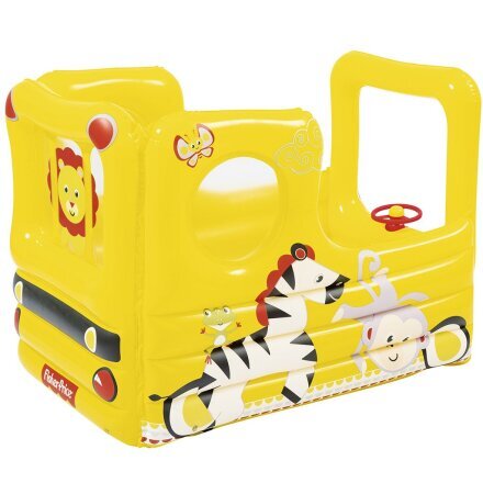 Игровой центр 137х96х96 см, Школьный автобус, 20 мячиков, от 2 лет, Bestway, 93506