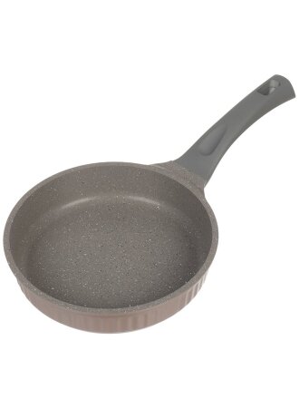 Сковорода литой алюминий, 22 см, антипригарное покрытие, Kukmara, Stella, капучино, сск220а