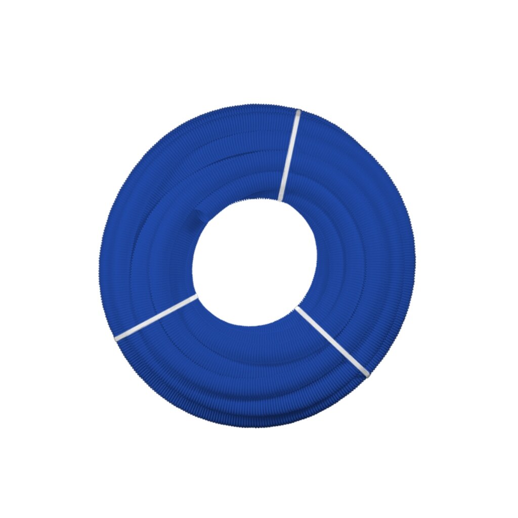 Шланг гофрированный Orio, 30 м, полипропилен, синий, ШГ25-5 шланг для кислорода d9 мм 10 м синий