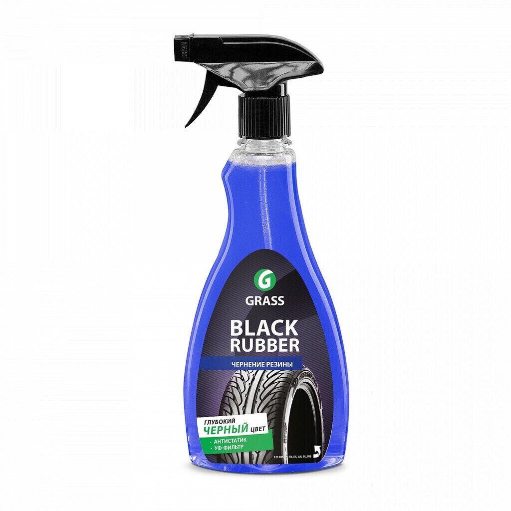 Чернитель шин Grass, Black rubbe, 500 мл, 121105