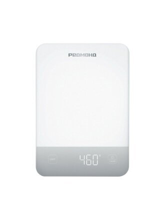 Весы кухонные электронные, стекло, Редмонд, SK1800, платформа, точность 1 г, до 10 кг, белые