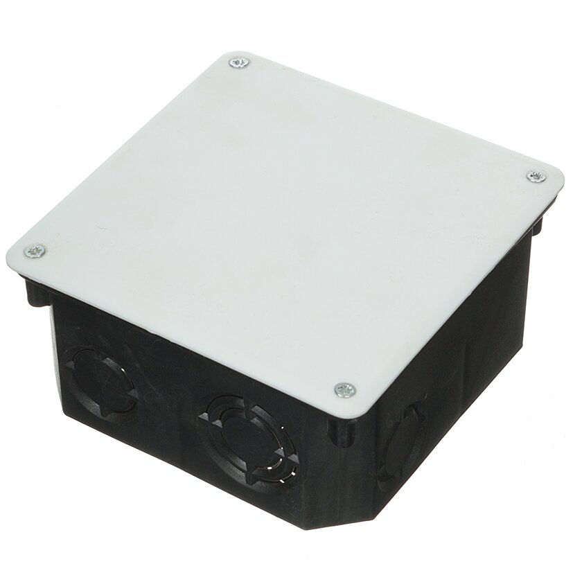 Коробка распаячная, скрытая, диаметр 110х50 мм, TDM Electric, с крышкой, IP20, SQ1402-0015
