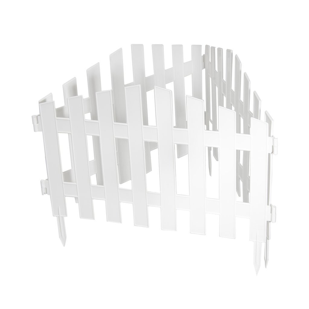 Забор декоративный "Марокко", 28х300 см, белый, Россия, Palisad, 65035