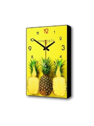 Часы настенные, 35х57 см, TopPosters, Ананас, BL-2538