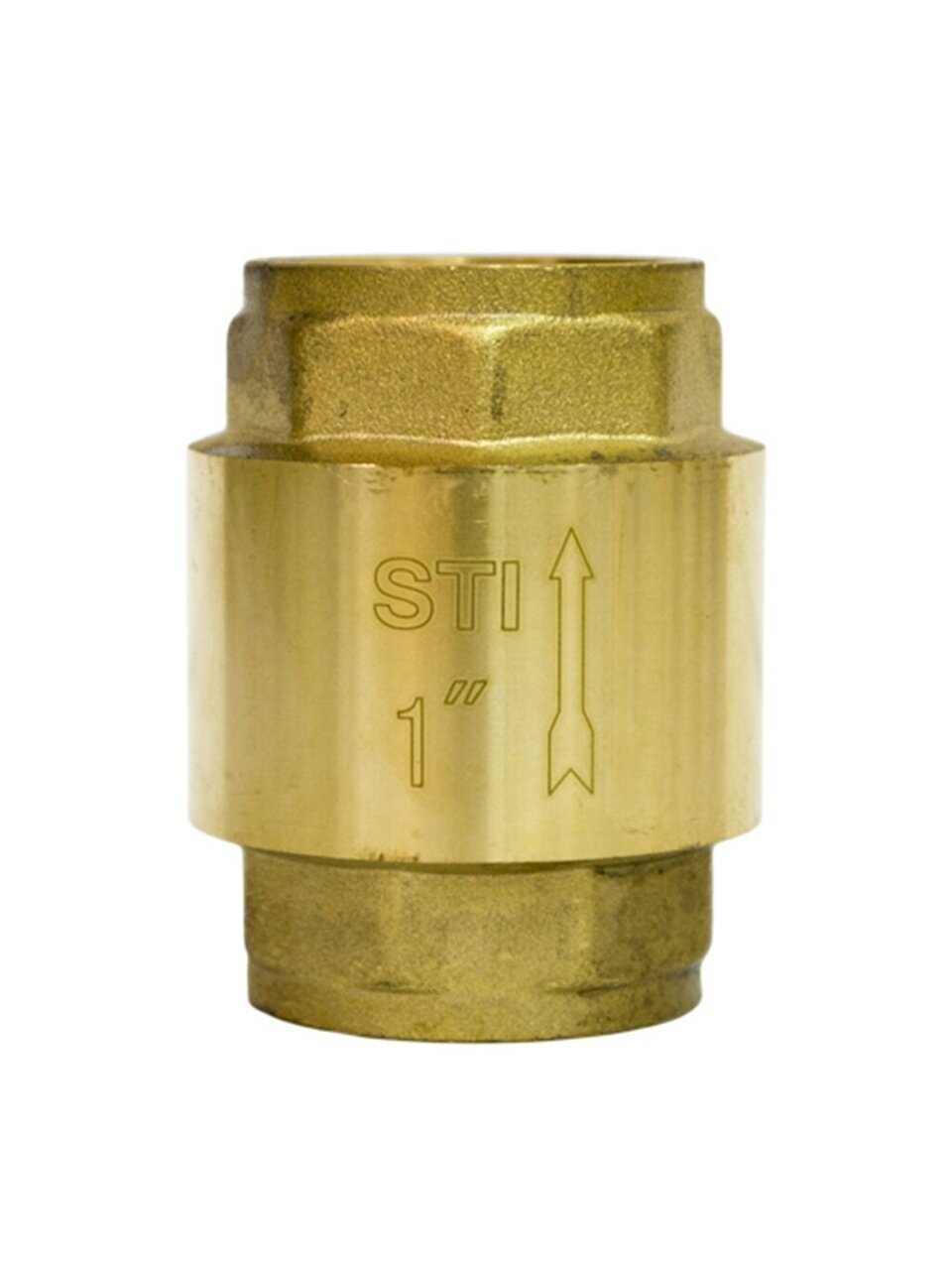 Клапан обратный 1&amp;quot;, г-г, шток пвх, STI