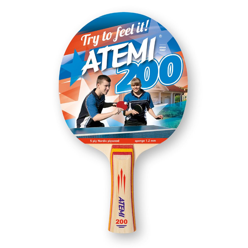 Ракетка для настольного тенниса Atemi 200 AN, 00000136485